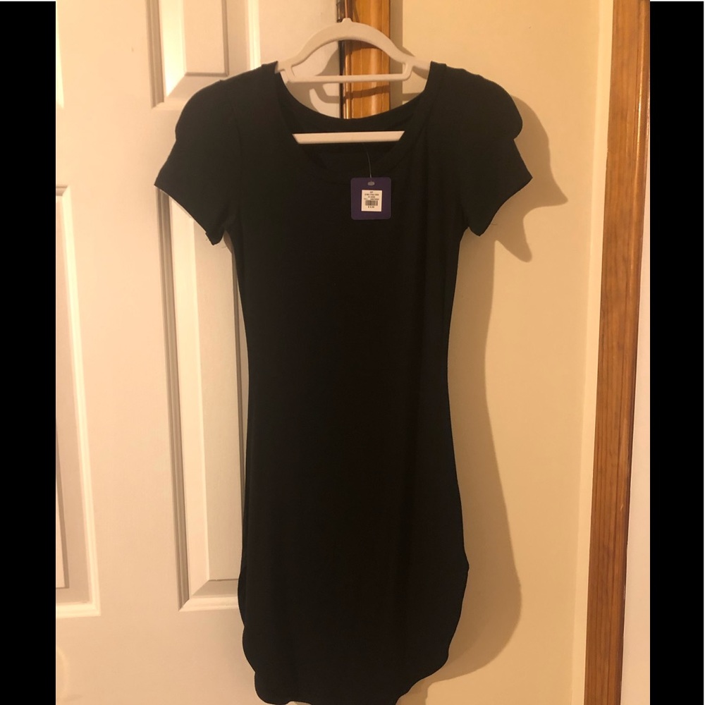 Black tshirt dress